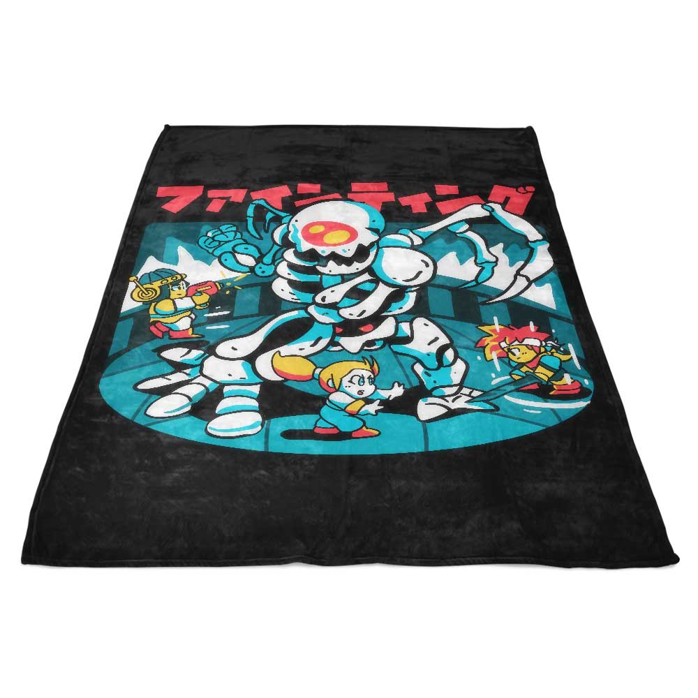 Soft and Plush Evil Summoning Fleece Blanket for Cosy Comfort