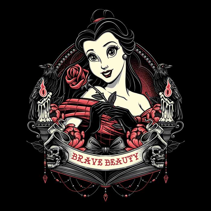 Gorgeous and Brave Fleece Blanket by Glitchygorilla