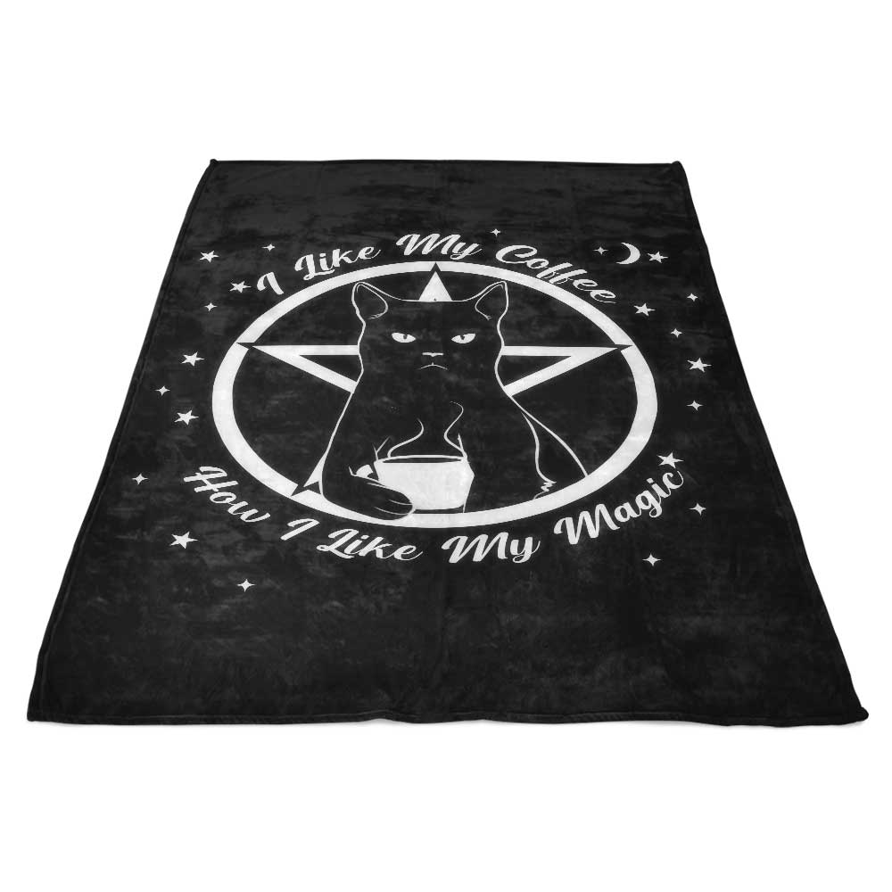 How I Like My Magic - Cozy Fleece Blanket for Ultimate Comfort