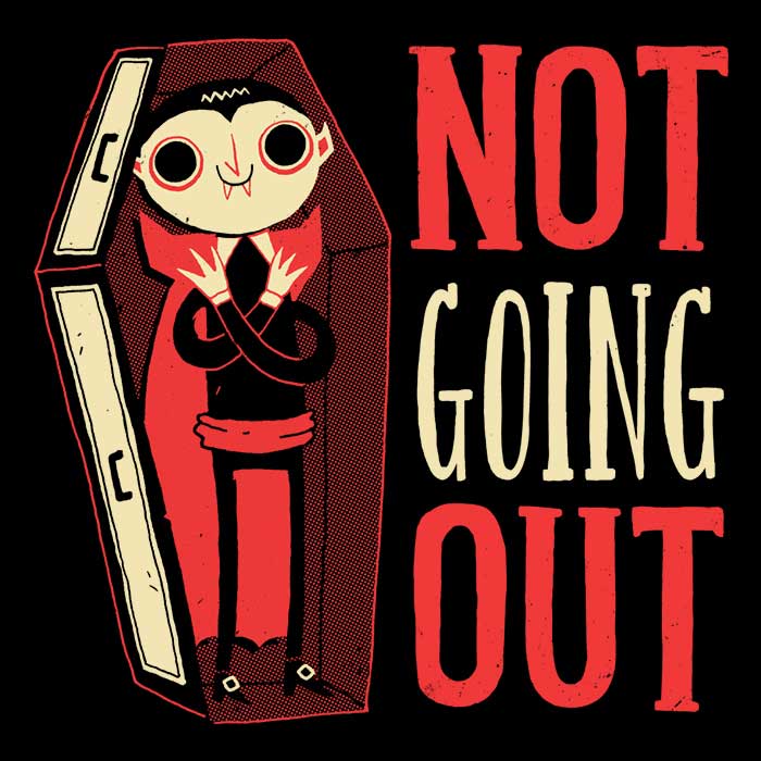 Not Going Out-themed Super Soft Polyester Fleece Blanket