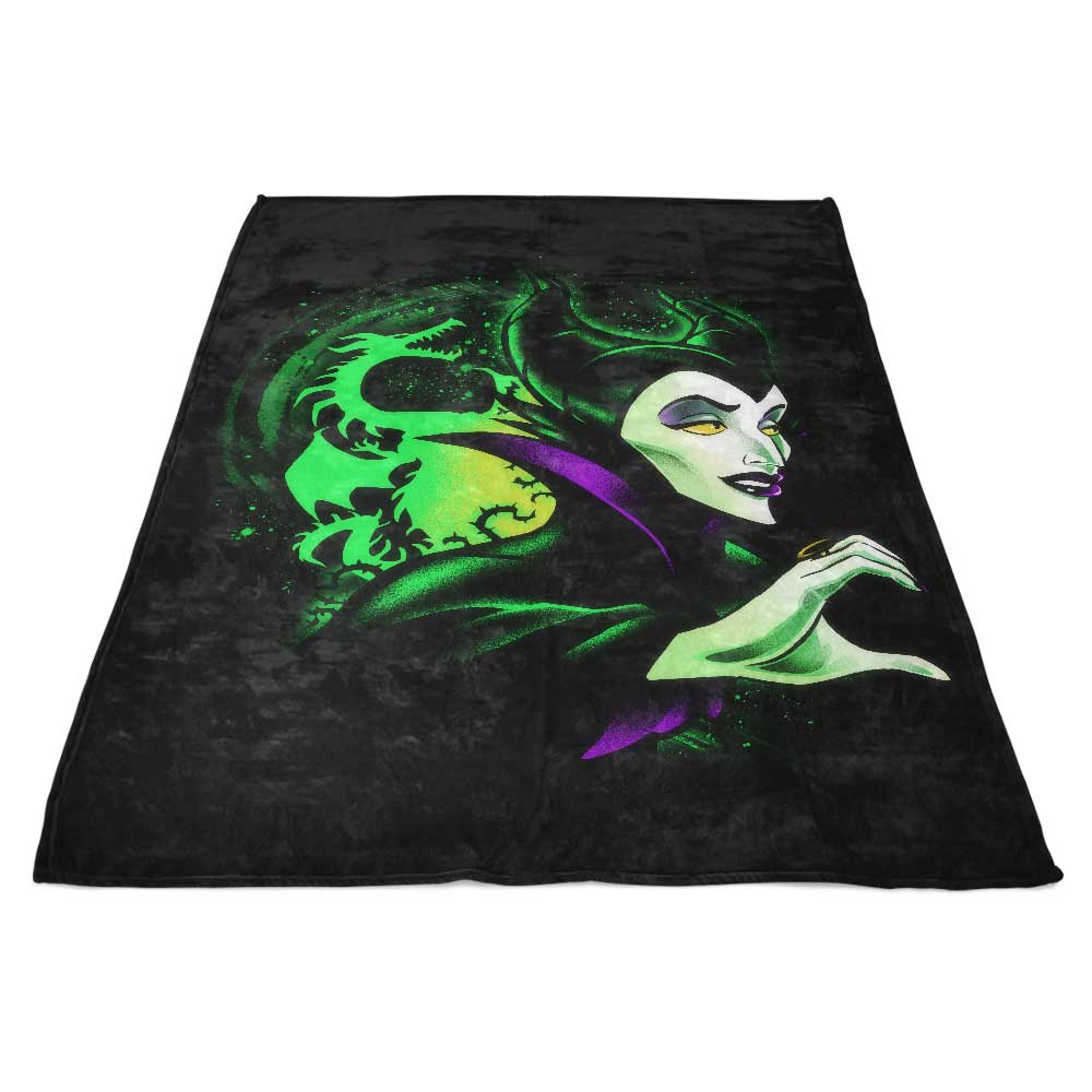 All Evil-themed Premium Fleece Blanket for Ultimate Comfort