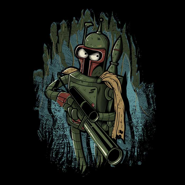 Fleece Blanket - Bender Fett Inspired Design