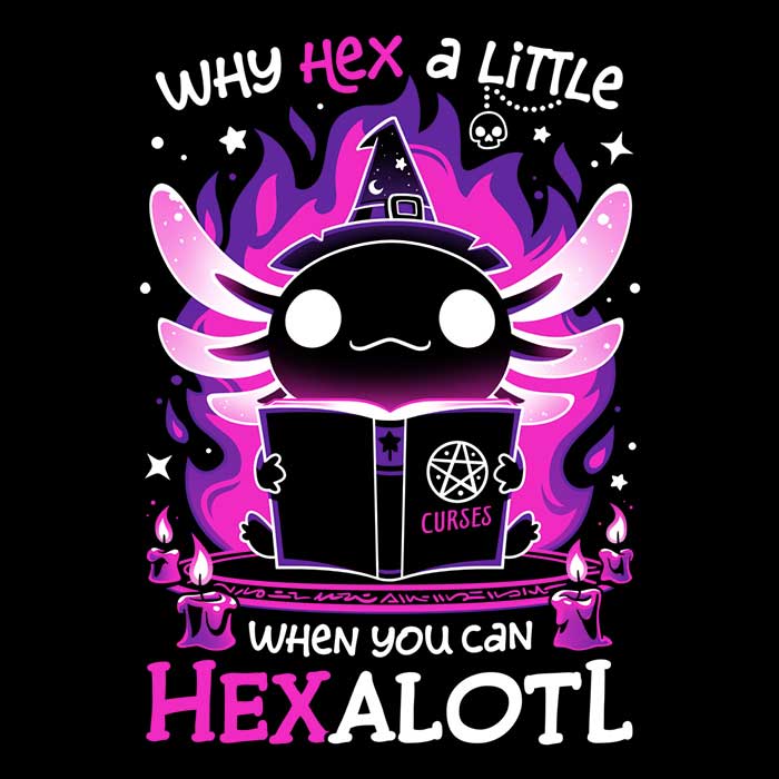 Cozy Hexalotl Fleece Blanket by Snouleaf