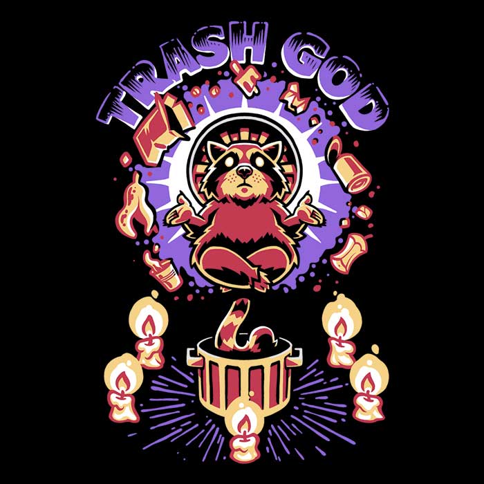 Ultra - Soft CoD Designs 'Trash God' Fleece Blanket