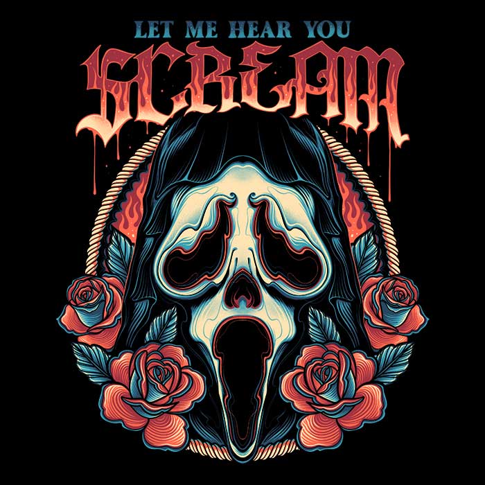 Ultra-Soft 'Let Me Hear You Scream' Fleece Blanket for Cozy Moments