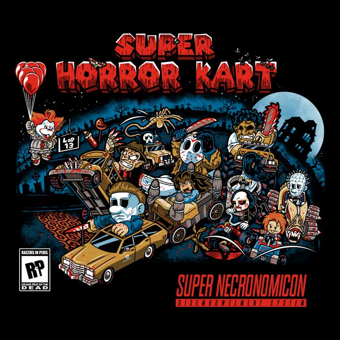 Prime Premium Design's Super Horror Kart Fleece Blanket - Soft and Cozy