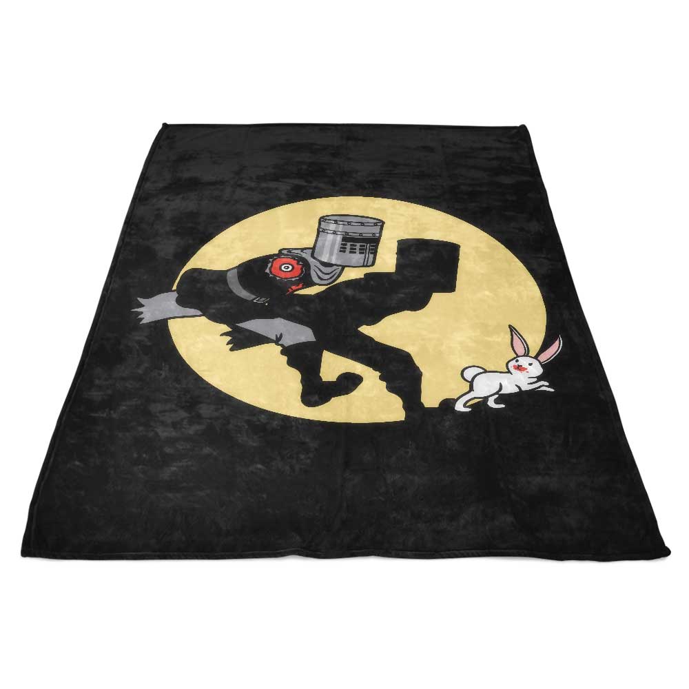 Ultra-Soft Fleece Blanket: The Black Knight's Adventures