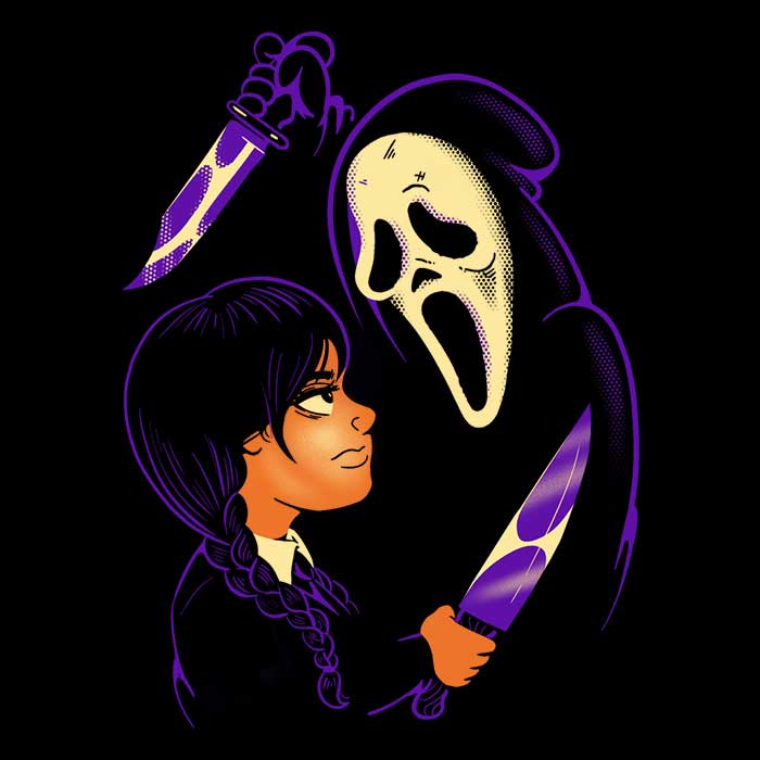 Ultra-Soft 'Ghosts and Freaks' Fleece Blanket by Fitas Artwork