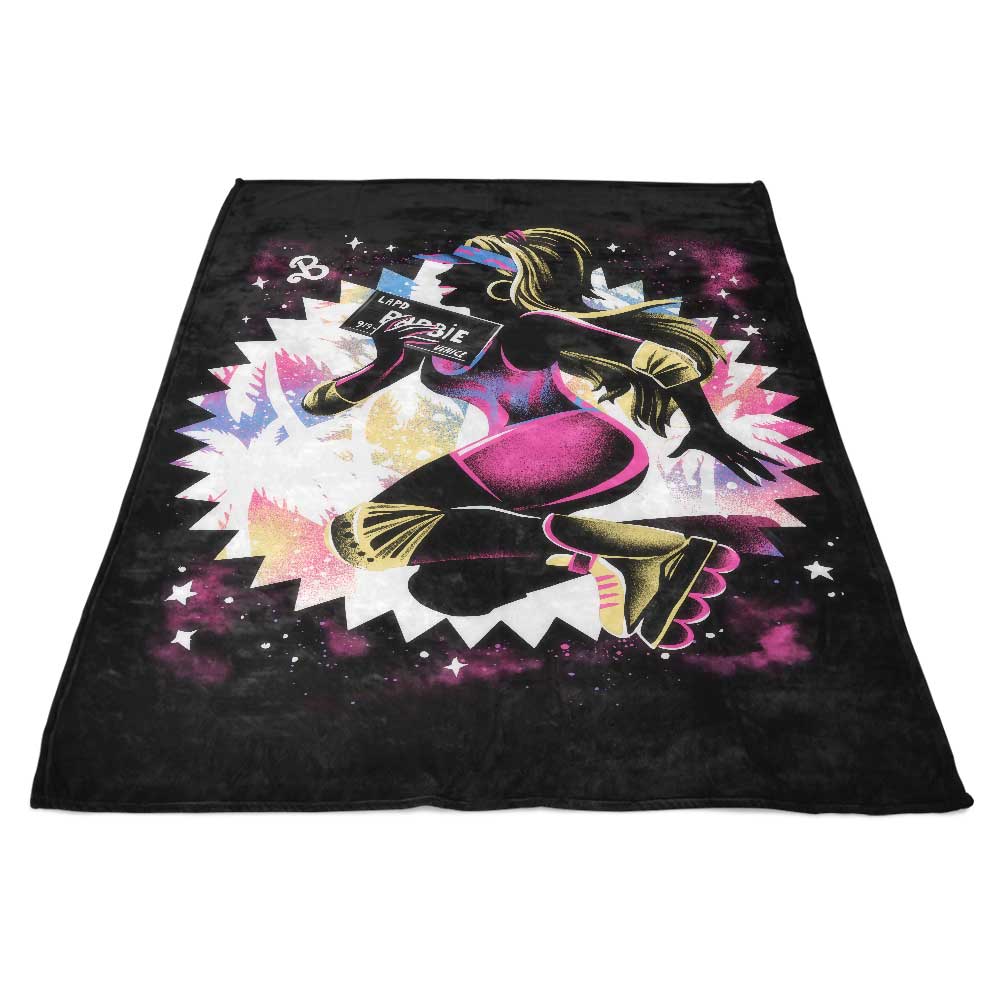 Malibu Skater Style Polyester Fleece Blanket for Comfort and Warmth