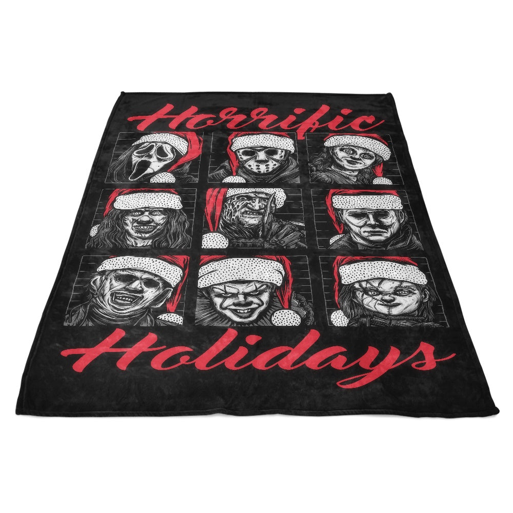 Cozy Fleece Blanket for Horrific Holiday Adventures
