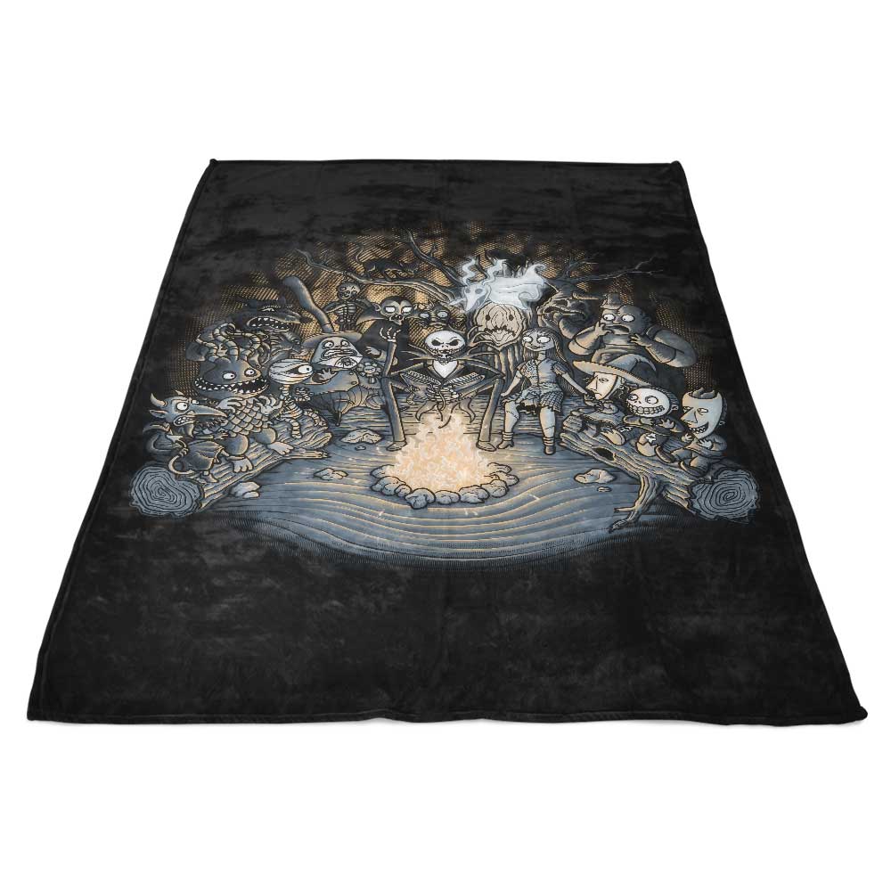Tony Centeno's Halloween Tale - Ultra - Soft 100% Polyester Fleece Blanket