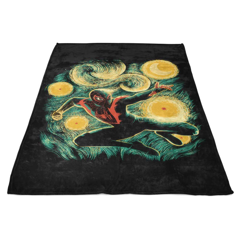 Starry Miles Luxury Fleece Blanket for Cozy Comfort