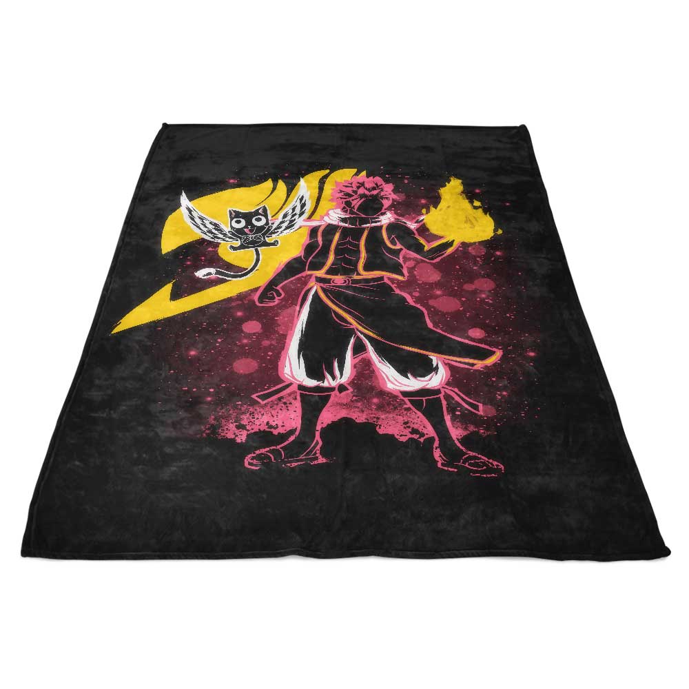 Soulkr's Enchanting Fire Magic Fleece Blanket