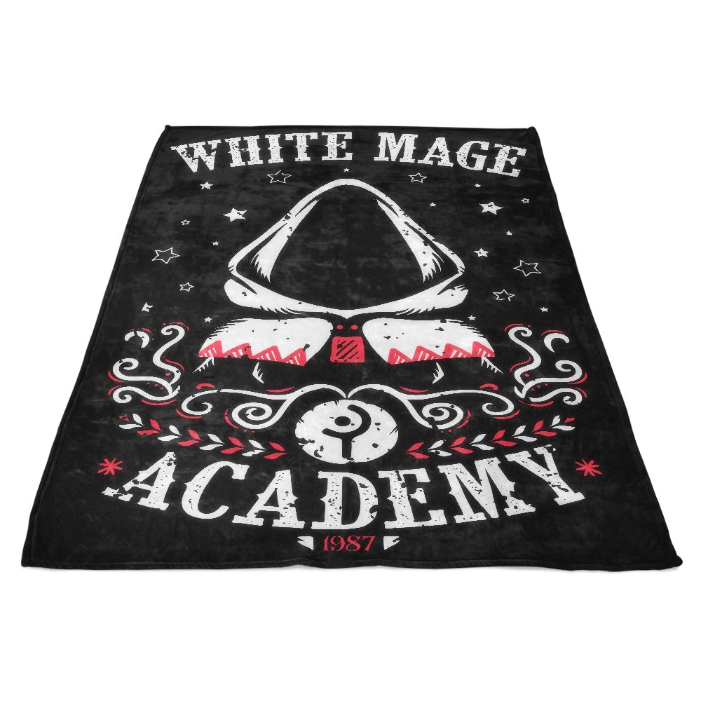 Soulkr's White Mage Academy Soft Fleece Blanket for Cozy Moments