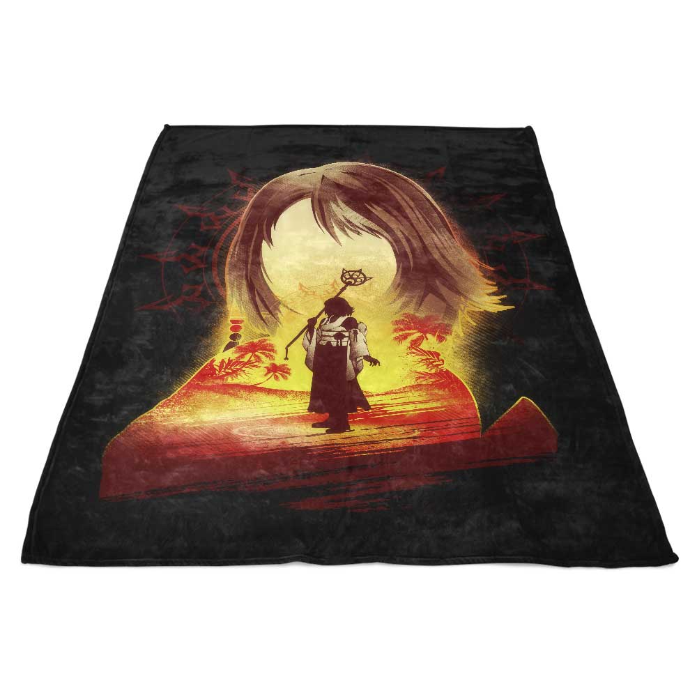 Hypertwenty's Summoner of Spira-themed Polyester Fleece Blanket for Comfort