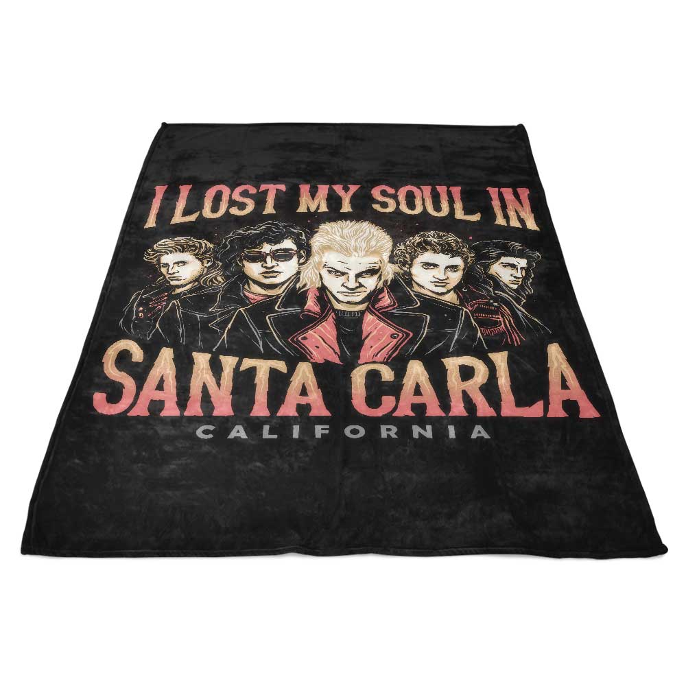 Lost My Soul Design - Ultra-Soft Fleece Blanket for Comfort