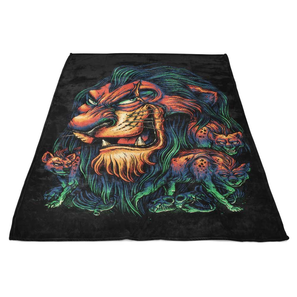 The Majestic Uncrowned King - Ultra - Soft Fleece Blanket