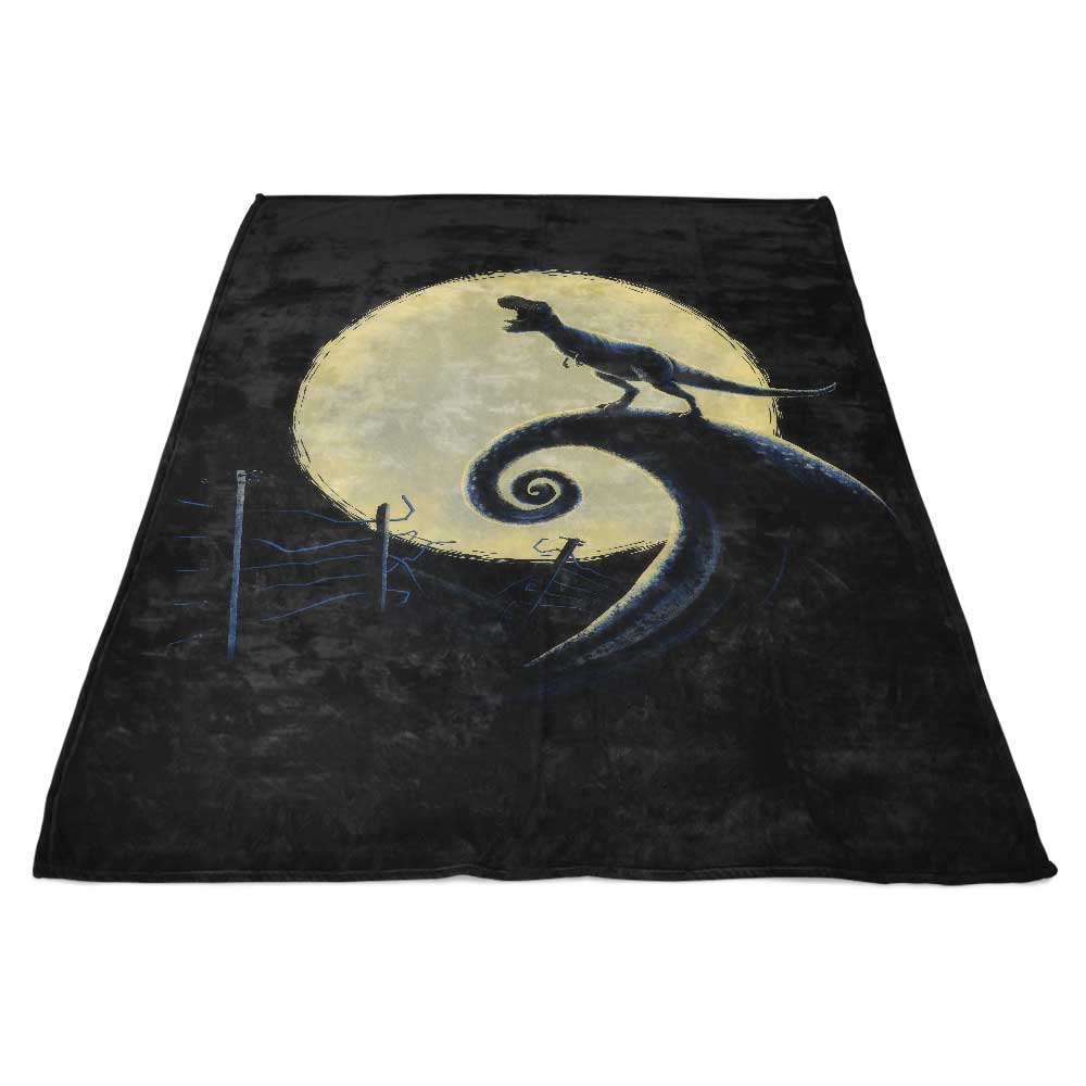 Teesgeex's Cozy Jurassic Nightmare Fleece Blanket