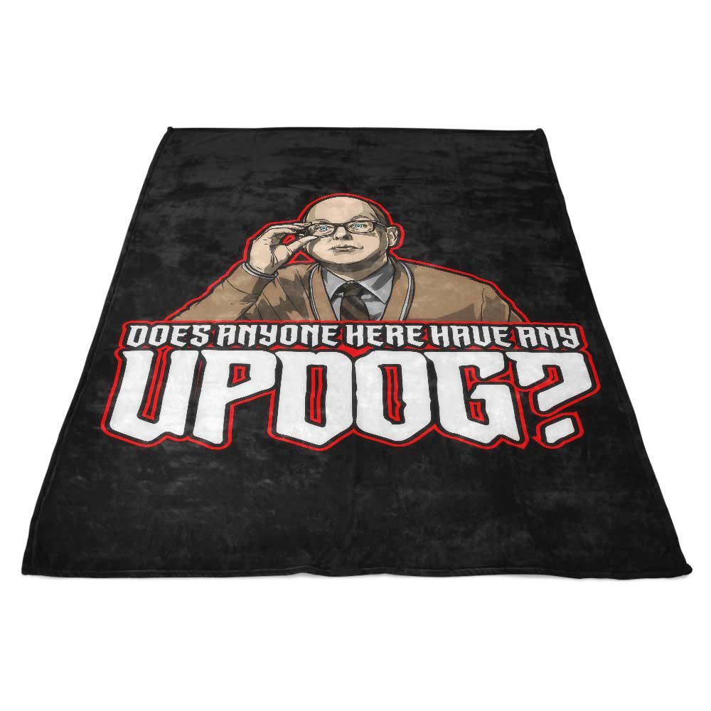 Cozy USA - Made 100% Polyester Fleece Blanket - Updog