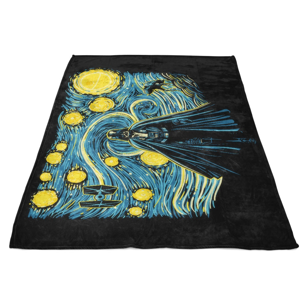 Starry Vader Cosy Fleece Blanket for Comfortable Use