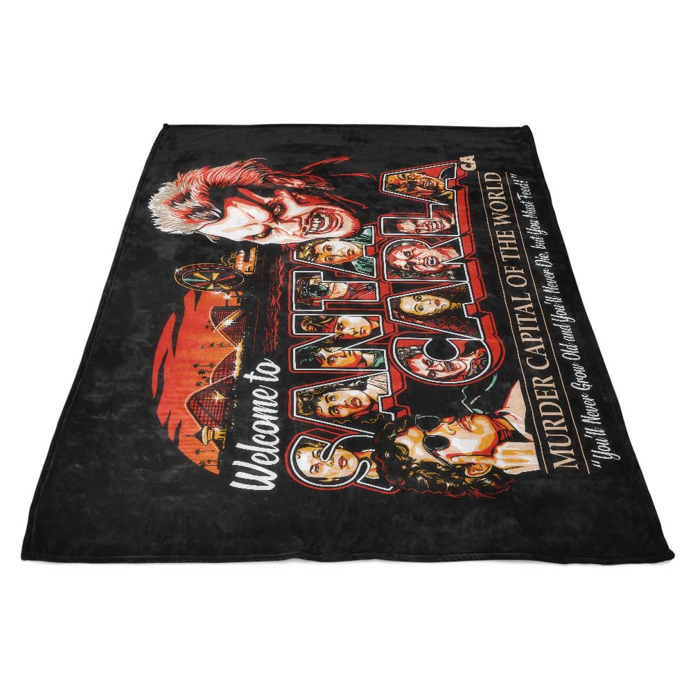 Ultra-Soft Fleece Blanket - 'You Must Feed' Design