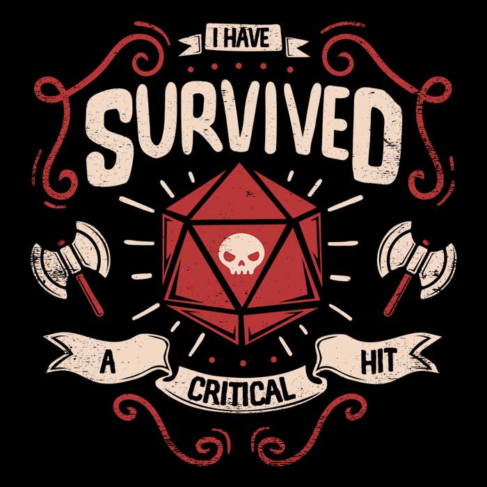 High - Impact Critical Hit Survivor Polyester Fleece Blanket