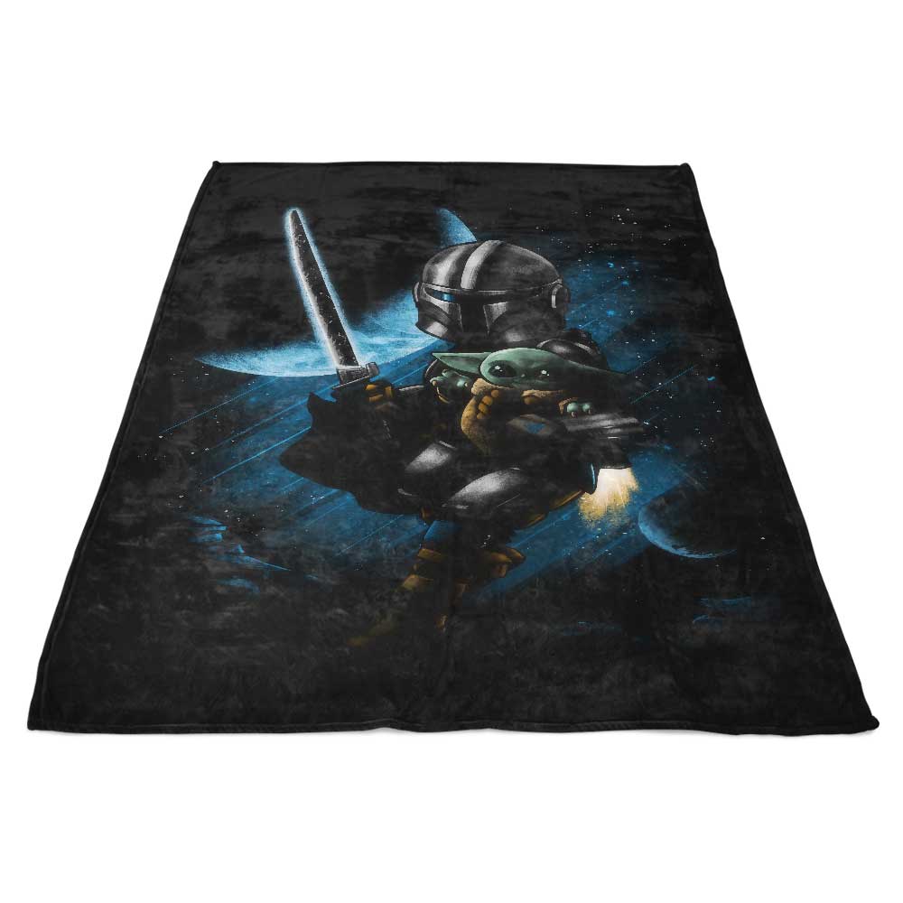 Ultra-Soft Galactic Clan Polyester Fleece Blanket