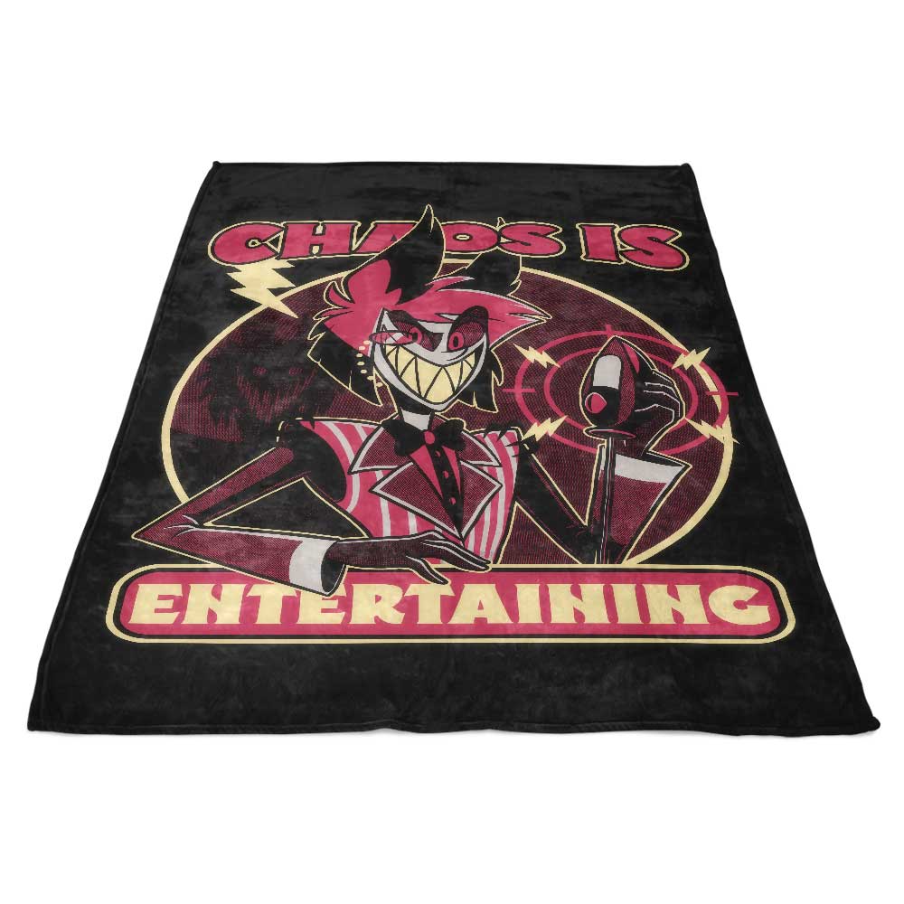 Studio Mootant's Entertaining Chaos - Soft Fleece Blanket