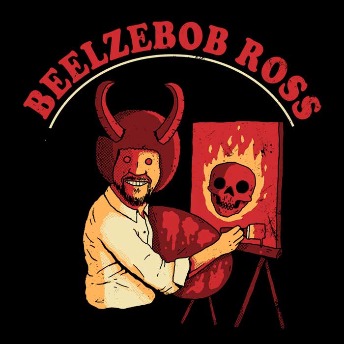 Beelzebob Ross Themed Ultra - Soft Fleece Blanket by DinoMike