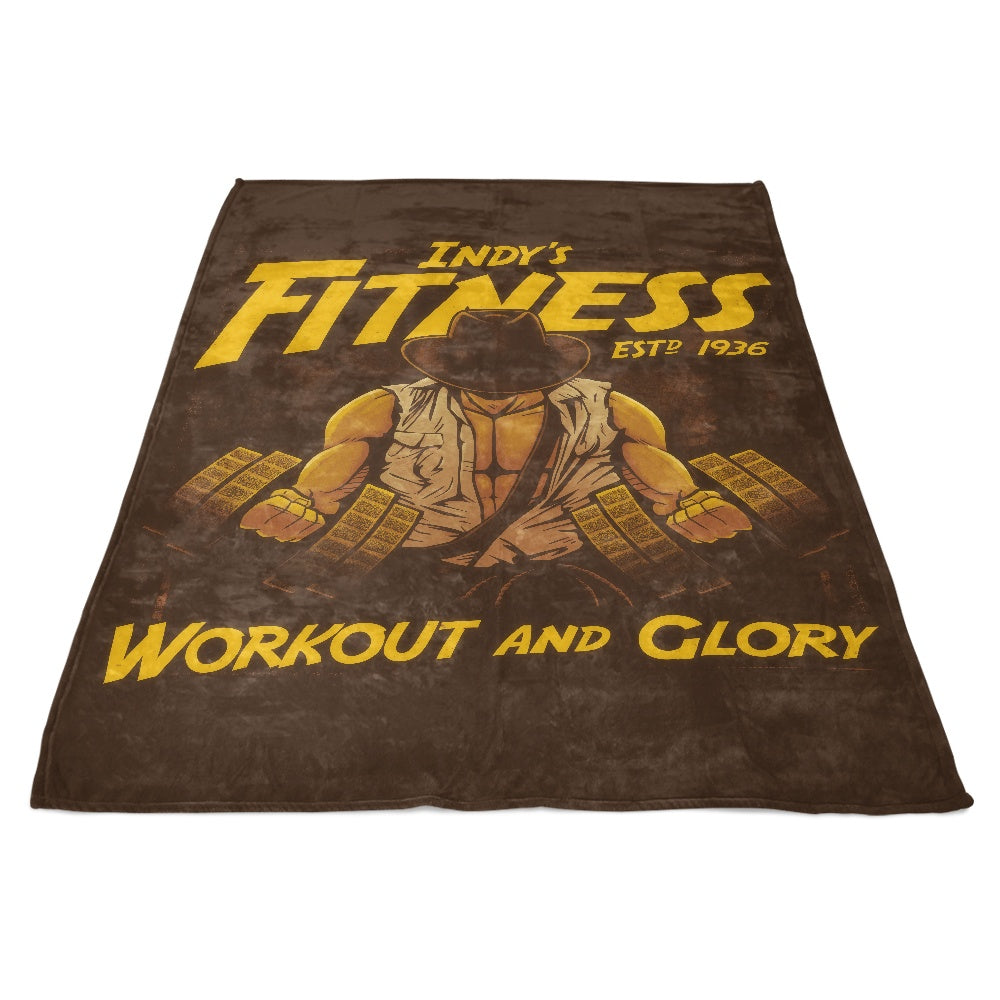 High - Quality Workout and Glory Fleece Blanket for Comfort