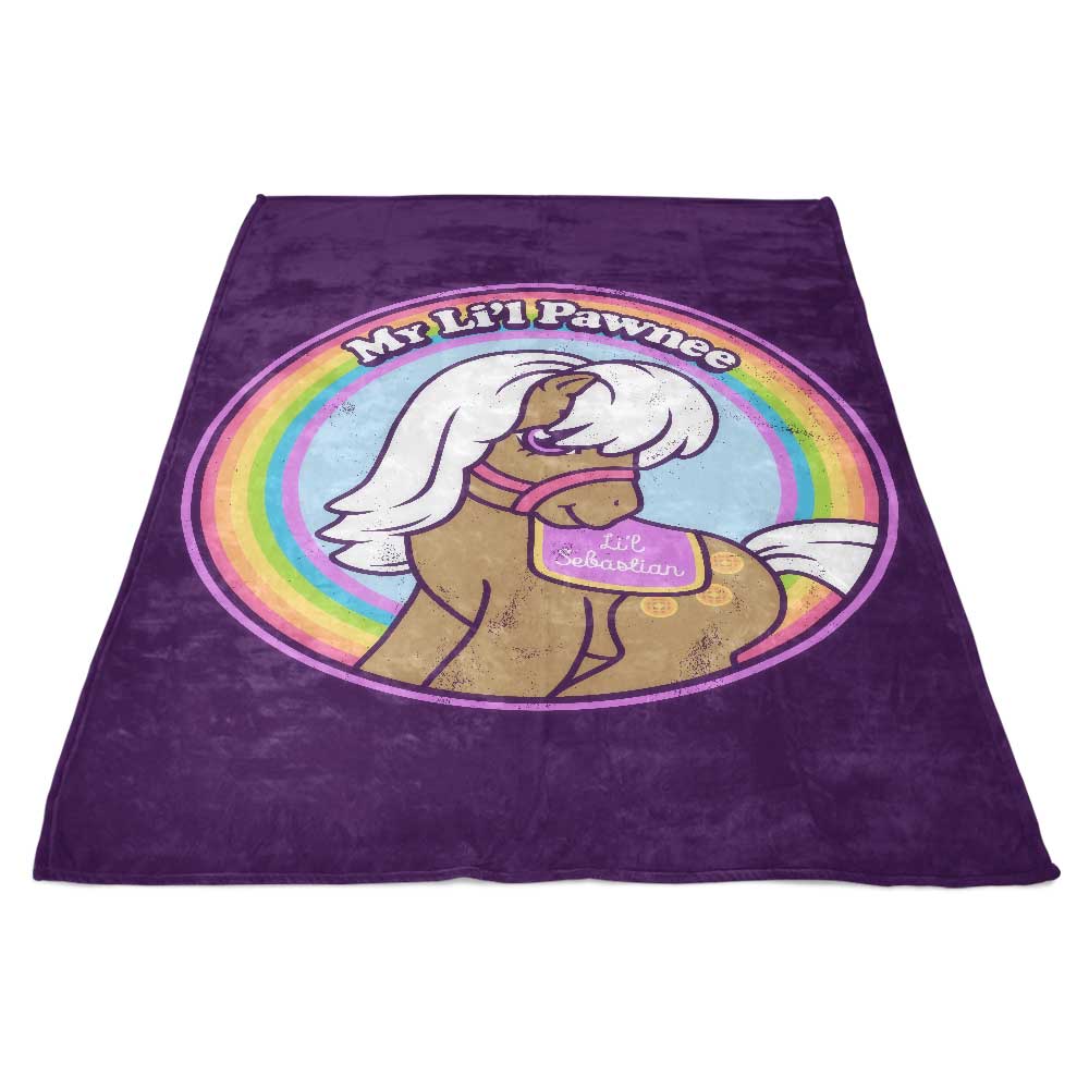 Ultra-Soft My Lil Pawnee Fleece Blanket for Cosy Moments
