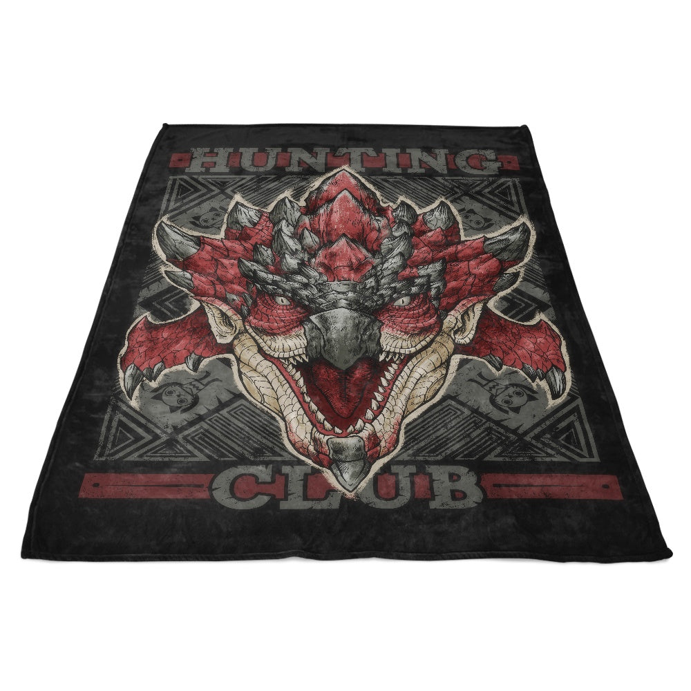 Adam Works' Hunting Club Alt Rathalos Fleece Blanket
