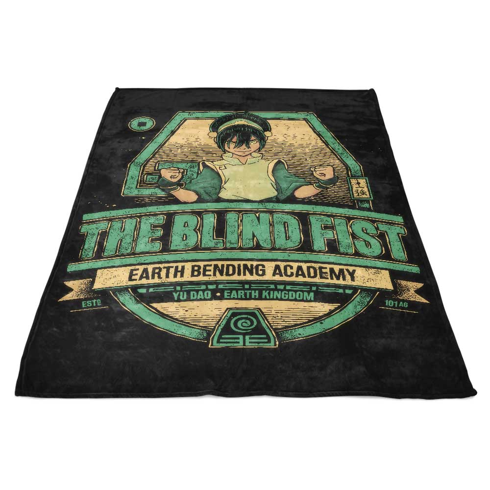 The Blind Fist Branded Polyester Fleece Blanket for Comfort