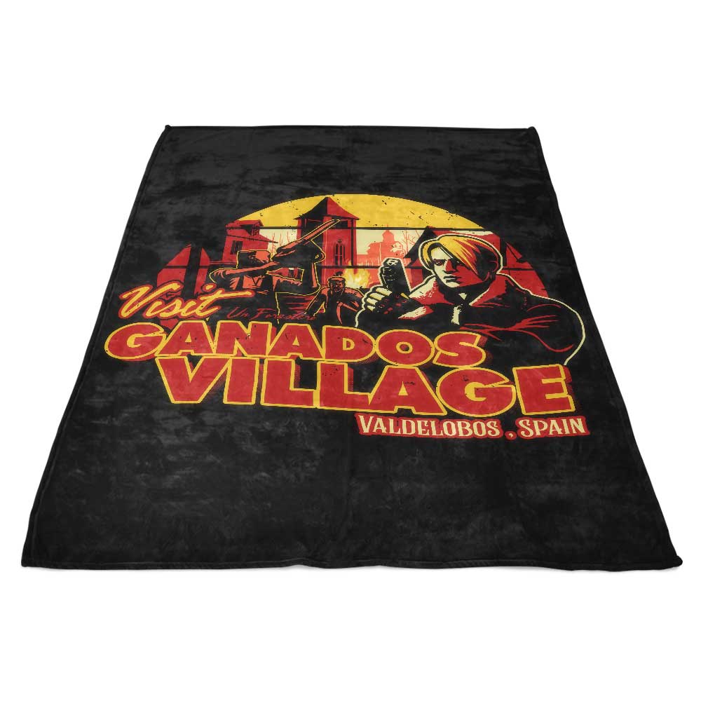 Fleece Blanket Inspired by Ganados Village