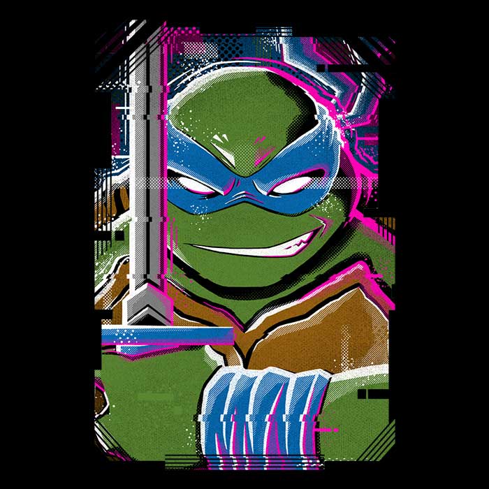 Ultra - Soft Leo Glitch Polyester Fleece Blanket Made in USA