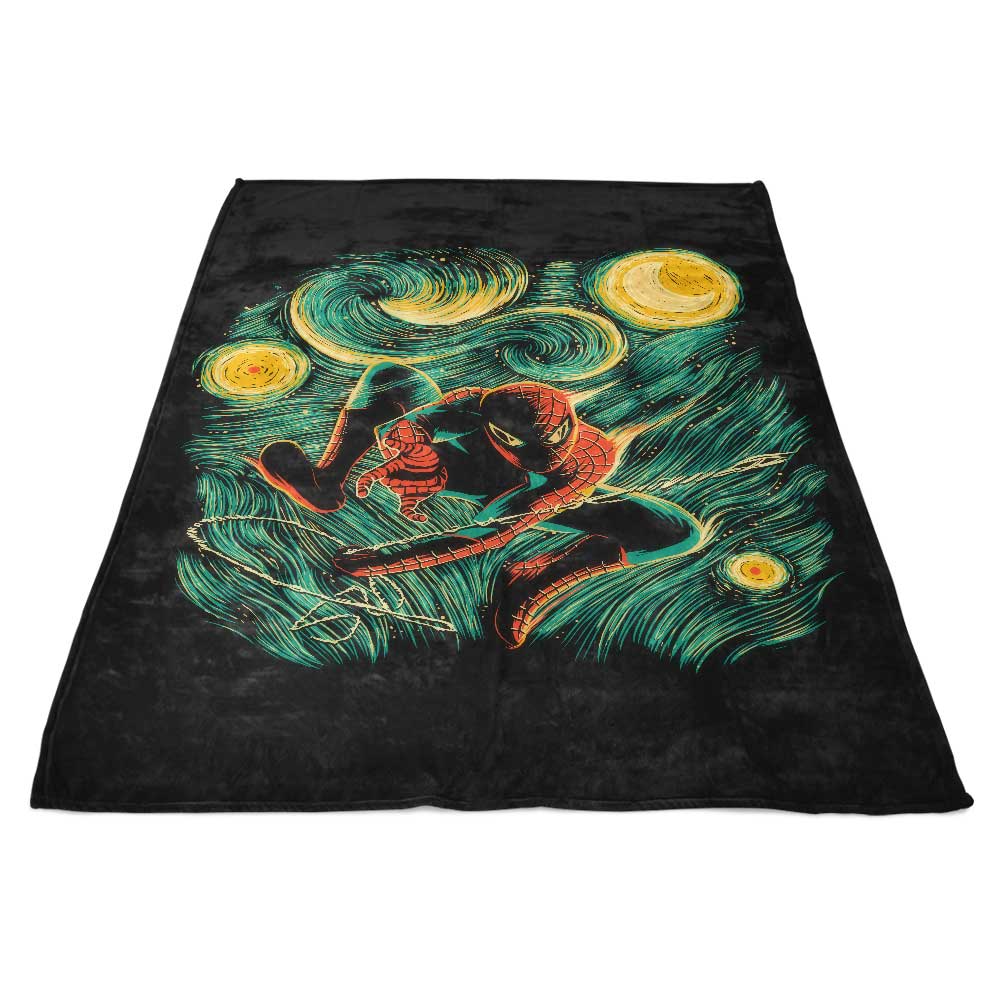 Starry Parker Brand Polyester Fleece Blanket for Comfort and Warmth