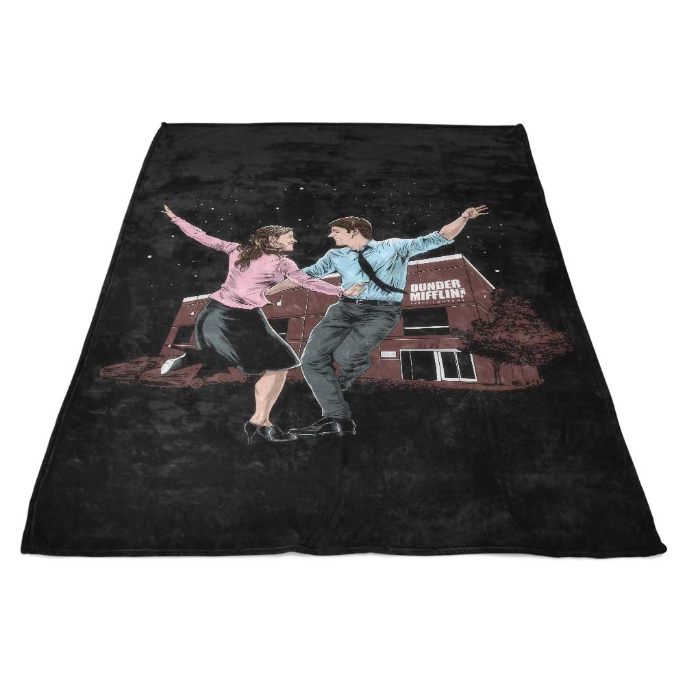 Zascanauta's Office La Land Cozy Fleece Blanket for Comfort