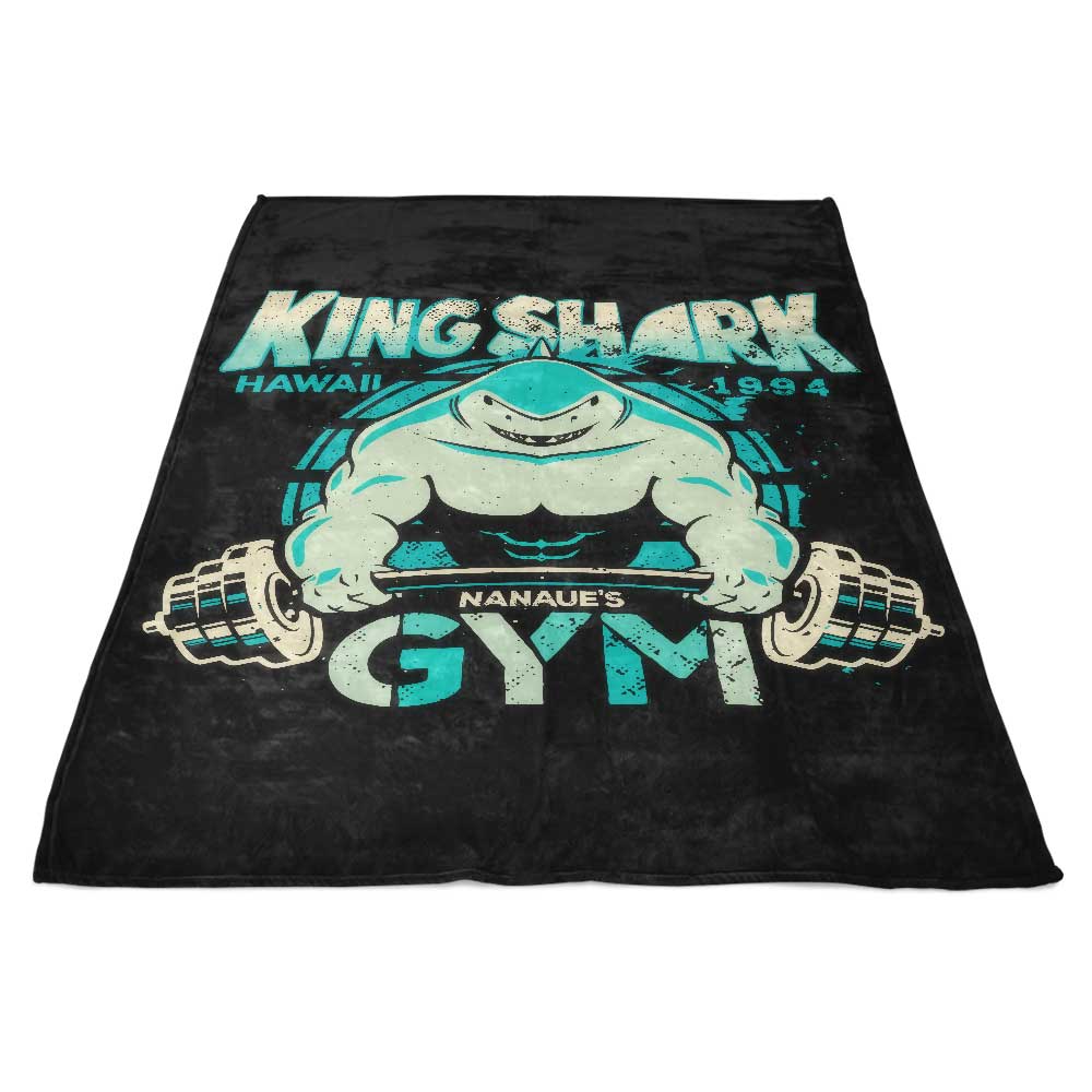 Ultra-Soft Fleece Blanket Inspired by Nanaue's Gym